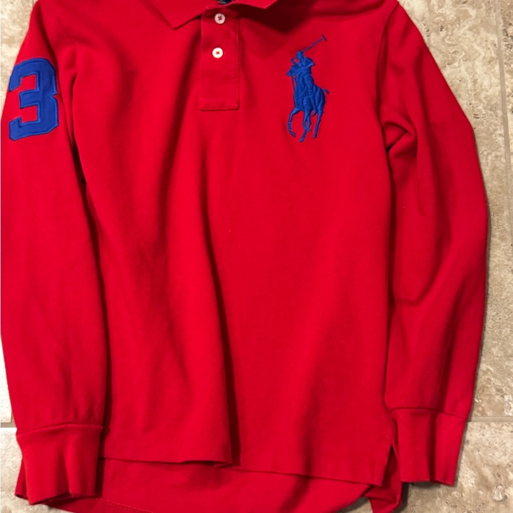 Polo by Ralph Lauren Vibrant Red Shirt